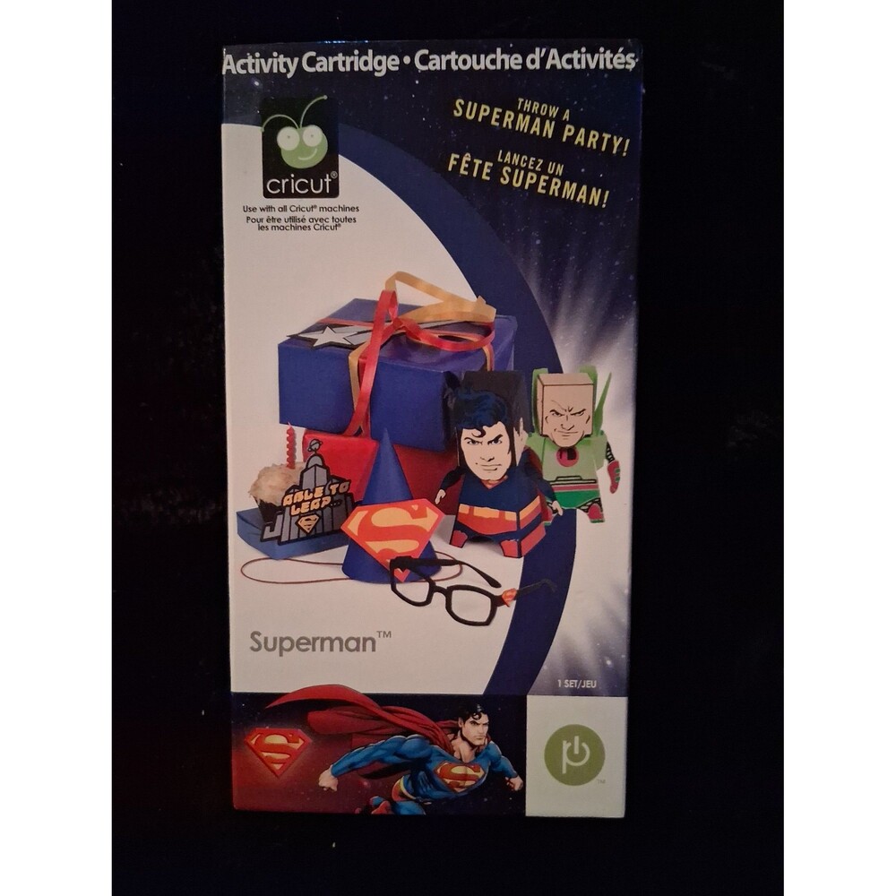 Cricut Activity Cartridge Throw A Superman Party
